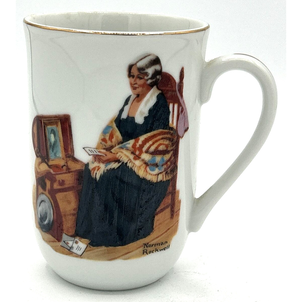 Vintage‎ Norman Rockwell Museum Classic "Memories" Mug SKU U221